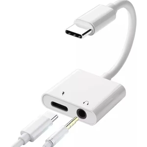 Coverzone Telefon Uyumlu Type-C To 3.5mm Jack Kulaklık Çevirici Kablosu USB C Ses Aux Kablosu Ses Adaptörü Kulaklık Şarj Dönüştürücü Için Type C To 3.5mm  JBC039