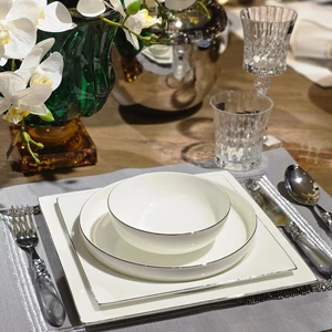 Mikasa Moor Naimas Silver 24 Parça Yemek Takımı