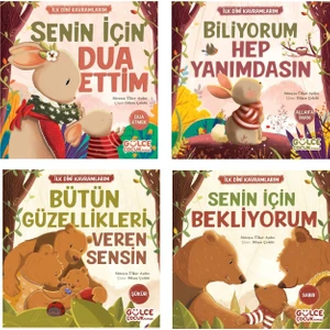 Senin İçin Dua Ettim - Biliyorum Hep Yanımdasın - Bütün Güzellikleri Veren Sensin - Senin İçin Bekliyorum 4 Kitap - Süreyya Ülker Aydın