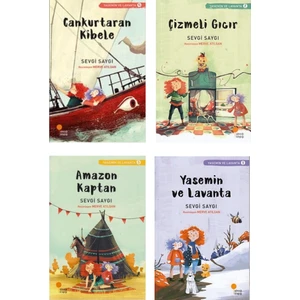 1. 2. ve 3. Sınıf Yasemin ve Lavanta Hikaye Serisi 4 Kitap