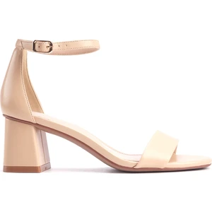 Nine West NARLA 4FX Krem Kadın Comfort Sandalet