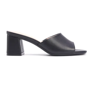 Nine West NASLA 4FX Siyah Kadın Topuklu Terlik