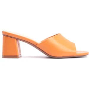 Nine West NASLA 4FX Turuncu Kadın Topuklu Terlik