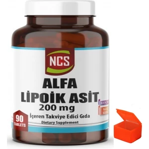 Coenzyme Q-10 100MG Alfa Lipoik Asit  90 Tablet + Hap Kutusu