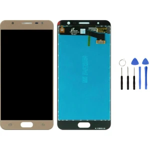 Samsung J7 Prime G610 Uyumlu LCD Ekran Dokunmatik Gold