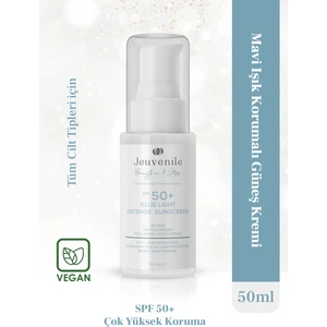 SPF 50+ Mavi Işık Korumalı Güneş Kremi – Yüksek UVA/UVB + Dijital Işık Koruması