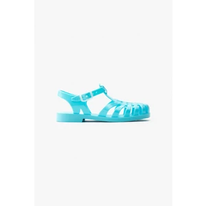 Nişantaşı Shoes Anderline Jr. Bebe Mavi Mat Kemer Detay Çocuk Sandalet