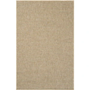 Cool Halı Madrid Natural Mavi Mutfak Halısı Jüt Hasır Dokulu Balkon Halısı Büro Ofis Halısı Outdoor Halı