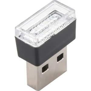 Mini USB LED Araba Işık Araç Içi USB Atmosfer Işığı Fişi Beyaz (Yurt Dışından)