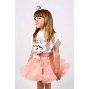 Le Mabelle Yavruağzı  Kız Çocuk Tütü Etek - Bonita