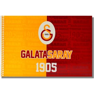 Galatasaray 17X24 15 Yaprak Karton Kapak Spiralli Resim Defteri (463637)