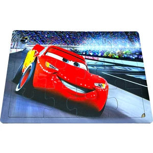 Eğitici Ahşap Oyuncak | Kırmızı Arabam Ahşap Mega Puzzle