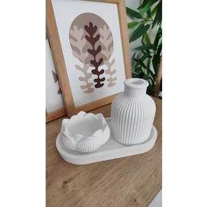 Sihirli Kutular Özel Tasarım Dekoratif Vazo , Lotus Mumluk, Dekoratif Tabak