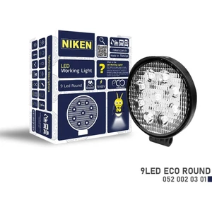 Çalışma Lambası Eco 9 Ledli Yuvarlak