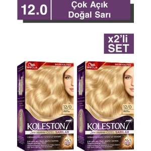Supreme Kit 12/0 Çok Açık Doğal Sarı *18 X2'li Set