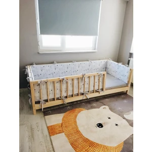 Dk Yapı Montessori Doğal  Ahşap Yatak