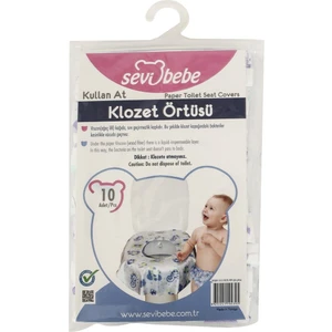 Sevi Bebe Kullan At Klozet Örtüsü