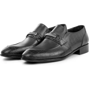 Lunta  Deri Erkek Klasik Ayakkabı, Loafer Klasik Ayakkabı, Makosen Ayakkabı