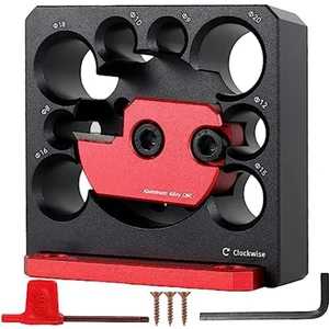 6 Adet Dübel Yapıcı Jig Kiti, Metrik 8mm Ila 20MM Ayarlanabilir Dübel Yapıcı, Karbür Bıçaklı, Ahşap Çubuklar Için Çubuklar Ağaç Işleme (Yurt Dışından)