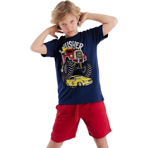 Crusher Erkek Çocuk T-Shirt Şort Takım