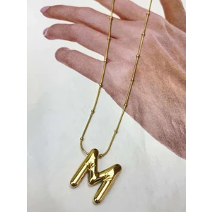 Çelik Balon Harf Kolye