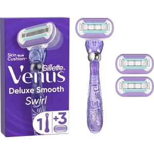 Gillette Venus Swirl Tıraş Makinesi + 3 Adet Yedek Başlık