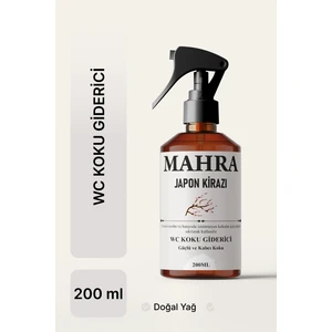 Mahra Shop Mahra Japon Kirazı  Kokulu Wc Lavabo ve Banyo Kötü Koku Giderici Ultra Kalıcı Yüzey Parfümü Oda Kokusu 200 ml