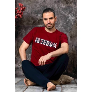 Yazlık Kısa Kol %100 Pamuk Erkek Pijama Takımı