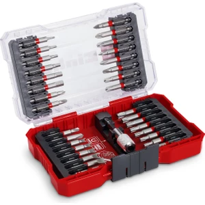 M-CASE 33 Parça Uç Seti (S2 Çelikten Yapılmış 50 mm Uçlu Akülü Vidalamalar Ve Elektrikli Matkaplar İçin, Karbon Çeliğinden Yapılmış Hızlı Değiştirilebilir Uç Tutucu, Saklama Kutusu)