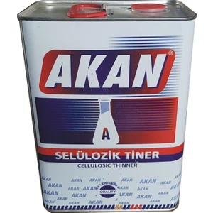 Akan Grup Akan Selülozik Tiner 2250 ml Galon 1 Adet