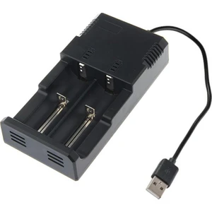 HD-8863B Pil Şarj Aleti 2li USB 600MAH 18650-26650-16340-14500-AA-AAA