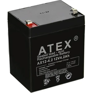 Akü 12V 4.2A (9X7X10CM) Atex