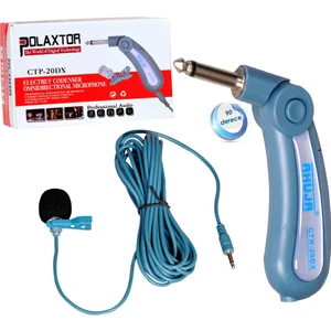 Yaka Mikrofonu Hareketli 6mt Kablo Polaxtor PL-15423