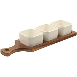 The Mia Woody Porselen Servis 33*10