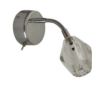 12V Okuma Lambası Tekne,karavan,marıne 3W LED Günışığı Anahtarlı 10CM Sipiral Hareketli