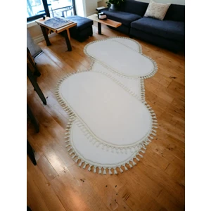 Carpet 3lüx Pudra Pembe Post Pelüş Yatak Odası Takımı Kaymaz Taban 80*150 80*150 80*300