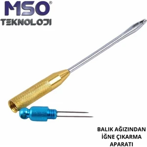 MSO Teknoloji Olta Balıkçılık VIP Kalite Pratik Iğne Çıkarma Aparatı