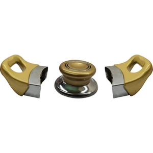 Tencere Tava Sahan Kulp ve Kapak Kulpu Altın Sarı Gold 1 Set