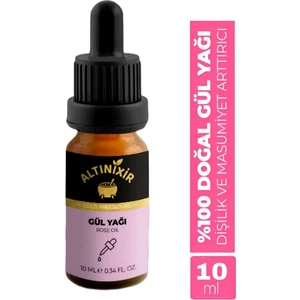 Gül Vücut Yağı 10 ml Doğal İçeriklerle Cilt Besleyici ve Yenileyici