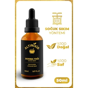 Jojoba Yağı Soğuk Sıkım 50 ml
