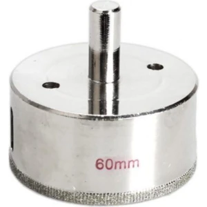 Mermer Granit Fayans Cam Yuvarlak Delme Panç Elmas Uç Yuvarlak Açma Matkap Için Karot 6cm (60 mm)