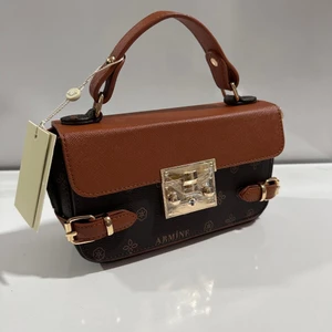 Bayan Çanta Baskılı Kahve AR35903