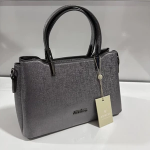 Bayan Çanta Düz Platin AR31109