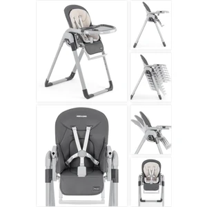 Wellgro Luna Kademeli Mama Sandalyesi Gri