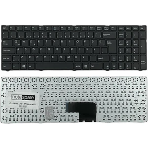 Casper ile Uyumlu Nirvana Nb 15.6 CGU.2820-4L05A-G, CGU.2830-2L05A Notebook Klavye Siyah Tr