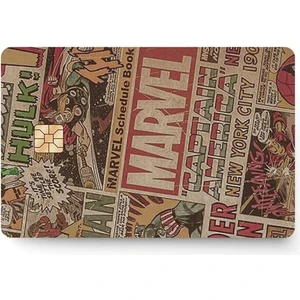 Hediyene Bak Marvel Kredi Kartı, Akbil ve Kart Kaplama Sticker