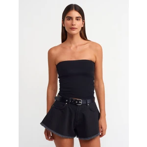 20659 Crop Top-Siyah
