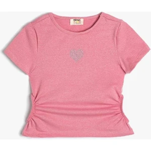 4SKG10034AK Koton Kız Çocuk Bluz Pembe