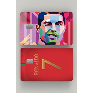Hediyene Bak Cristiano Ronaldo 2'li Kredi Kartı & Akbil Sticker Kaplama