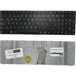 Lenovo ile Uyumlu Ideapad G570, G570A, G570AH, G570E, G570G, G570GL Notebook Klavye Siyah Tr